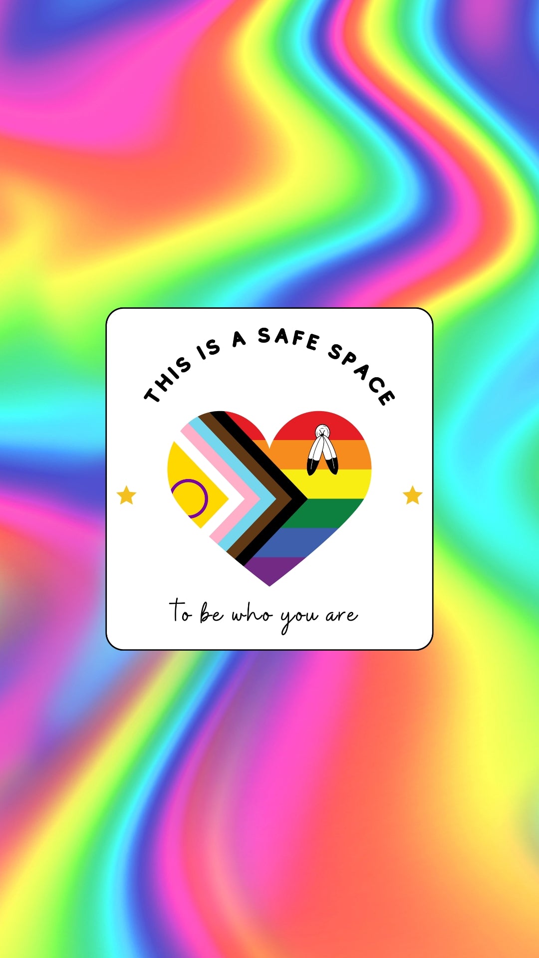 This is a Safe Space Sticker